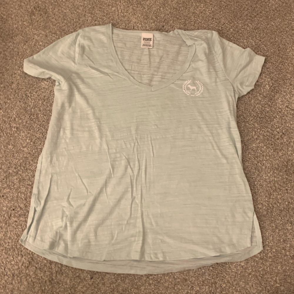 PINK V-neck Tee